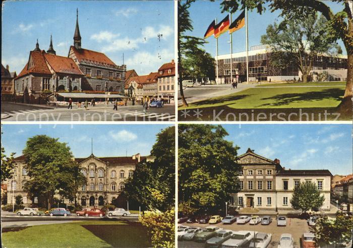 Goettingen Niedersachsen Rathaus Stadthalle Auditorium Aula der Universitaet