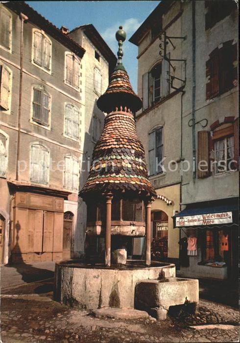 Anduze Fontaine Pagode