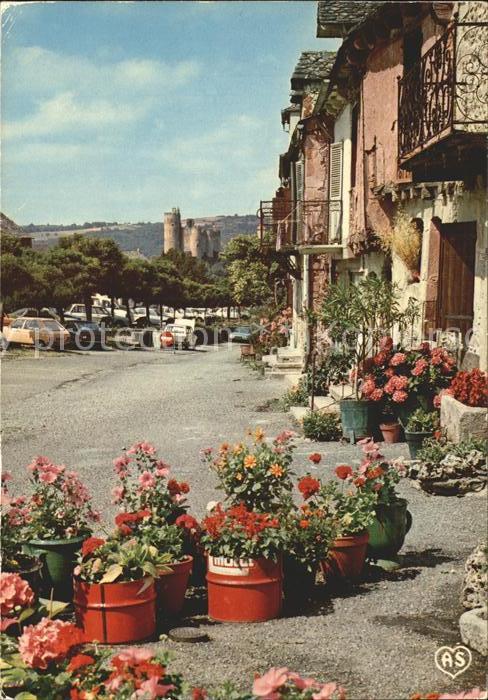Najac Place du Faubourg Chateau
