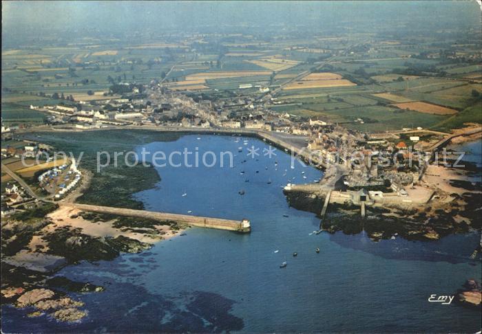Barfleur Manche Fliegeraufnahme