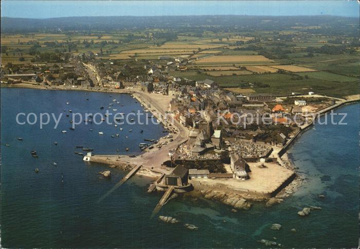 Barfleur Manche Fliegeraufnahme