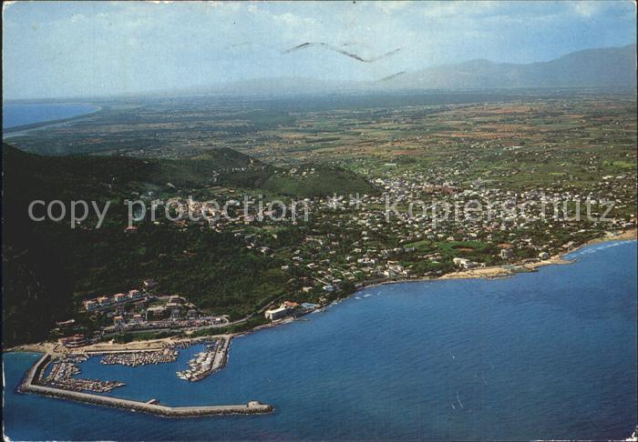 San Felice Circeo Fliegeraufnahme