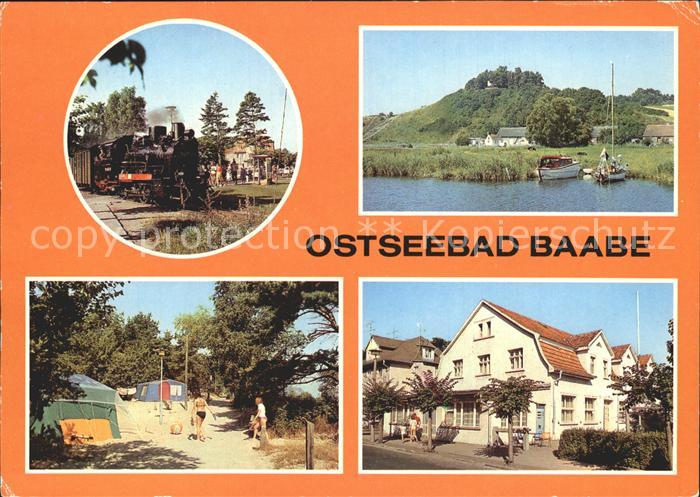 Baabe Ostseebad Ruegen Schmalspurbahn Moritzburg Campingplatz