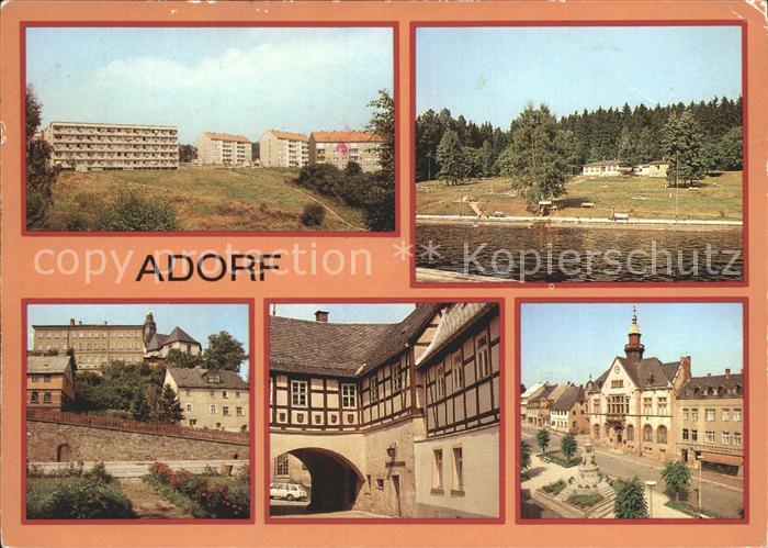 Adorf Vogtland Waldbad Pfortenberg Heimatmuseum Freiberger Tor