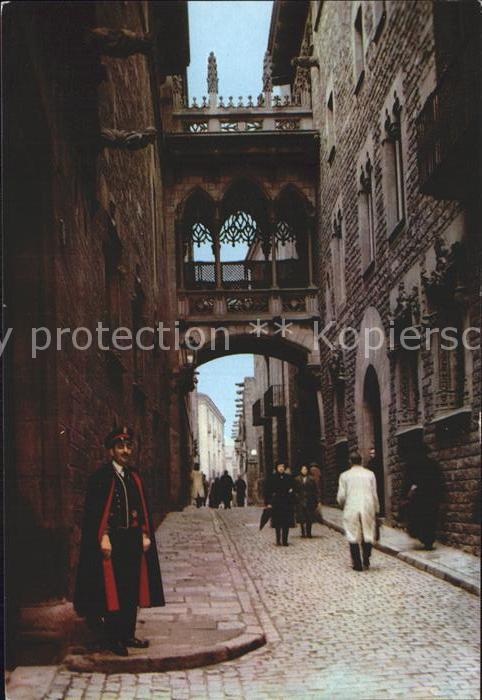 Barcelona Cataluna Calle del Obispo Irurita