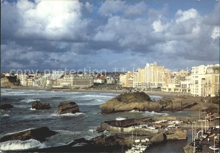 Biarritz Pyrenees Atlantiques  Port des Pecheurs