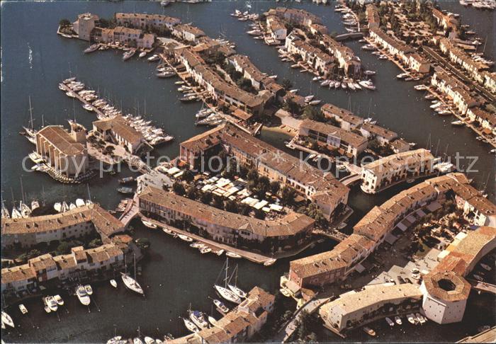 Port Grimaud Fliegeraufnahme