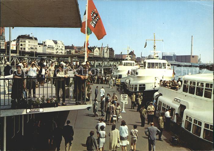 HAMBURG  CITY St. Pauli Landungsbruecke