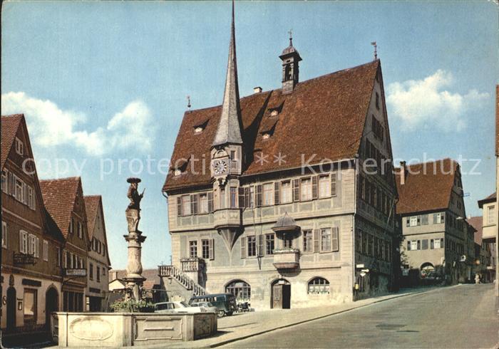 Bietigheim Baden Marktplatz Rathaus