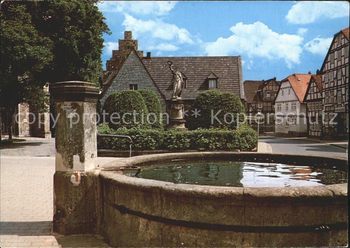 Korbach Stechbahn Brunnen