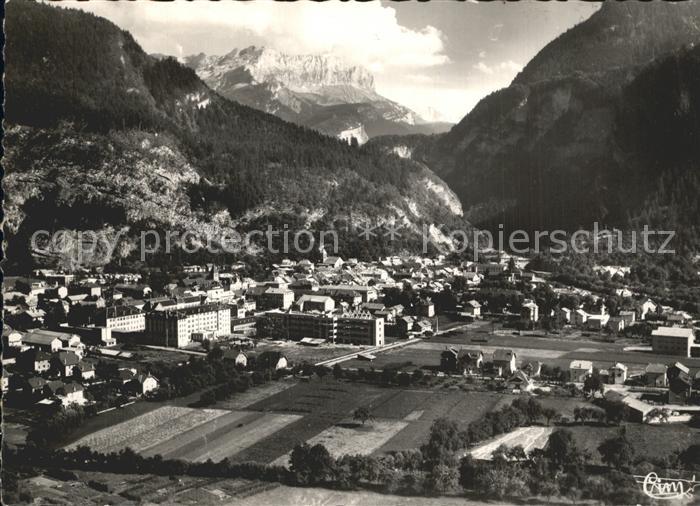 Cluses Fliegeraufnahme