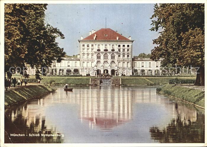 Muenchen Bayern Schloss Nymphenburg