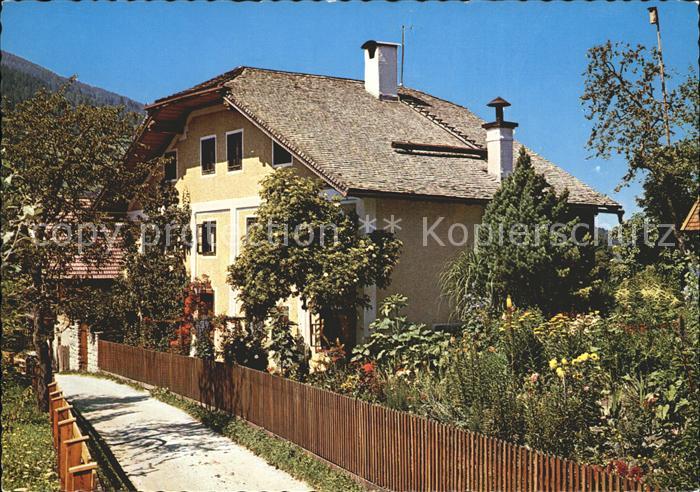 Wagrain Salzburg Heimstaette des Dichters Wagerl