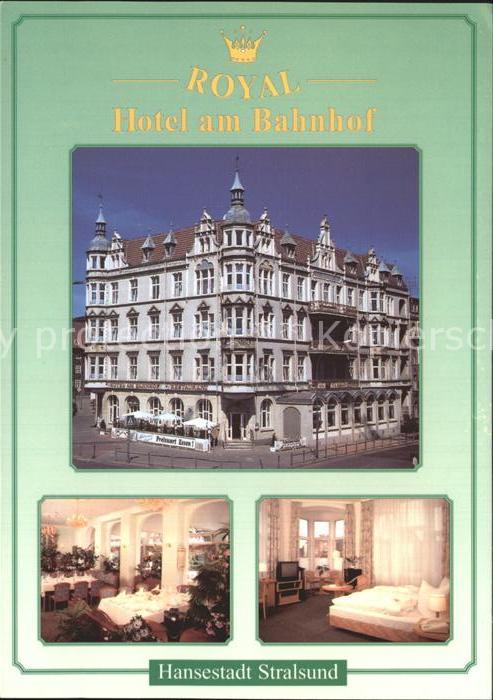 Stralsund Mecklenburg Vorpommern Royal Hotel am Bahnhof