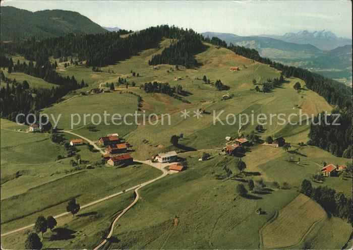 Steibis Oberstaufen Bayern Fliegeraufnahme Schindelberg