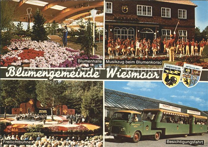 Wiesmoor Blumengemeinde Musikzug Freilichtbuehne