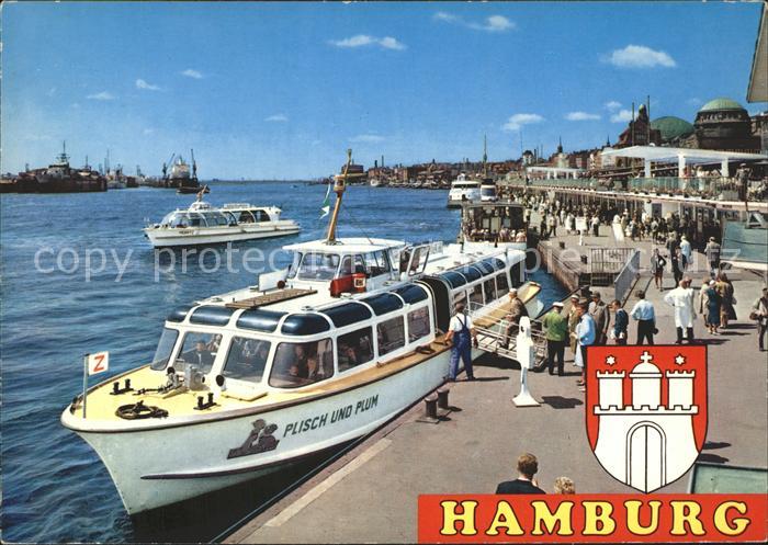 HAMBURG CITY St. Pauli Landungsbruecken