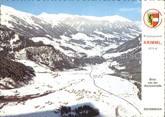 Krimml Blick von Gerlosstrasse
