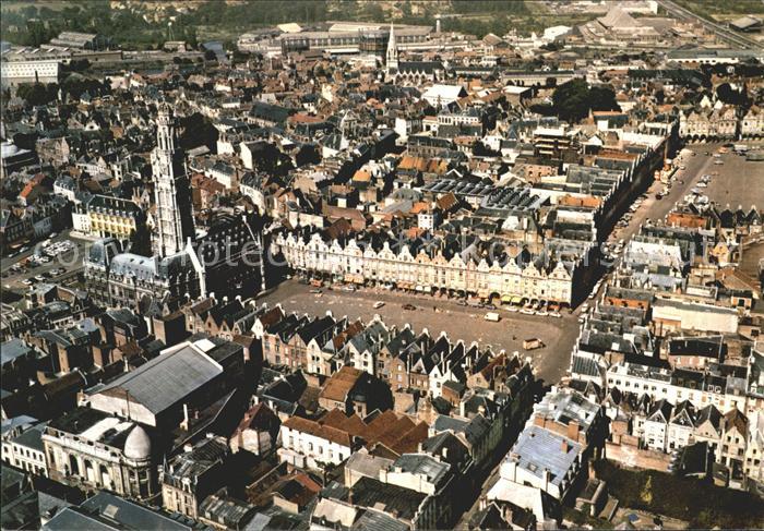 Arras Pas-de-Calais Fliegeraufnahme avec Hotel de Ville