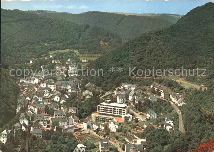 Bad Bertrich Fliegeraufnahme Parksanatorium Dr. Schiche