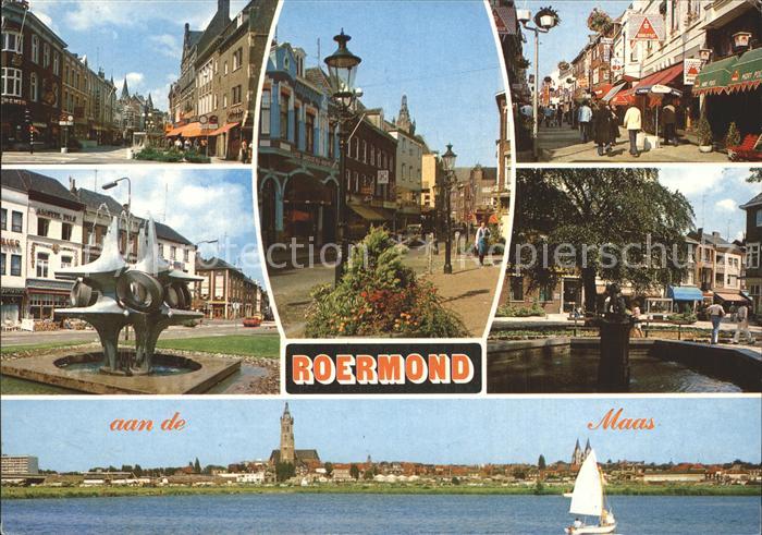 Roermond Maas Strassenpartien