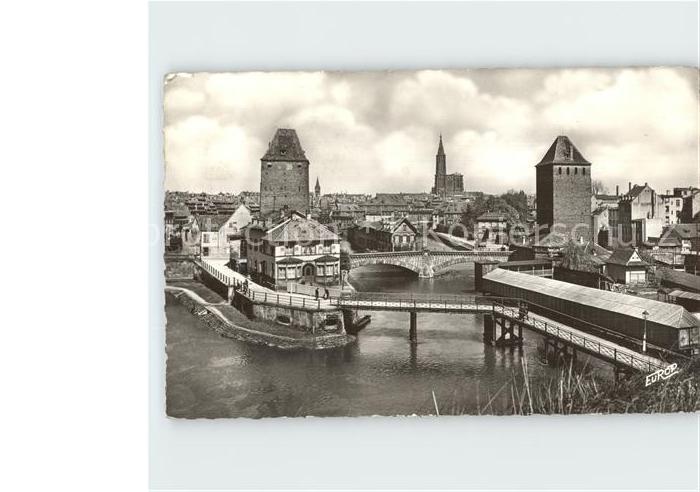 Strasbourg Alsace Les Ponts couverts