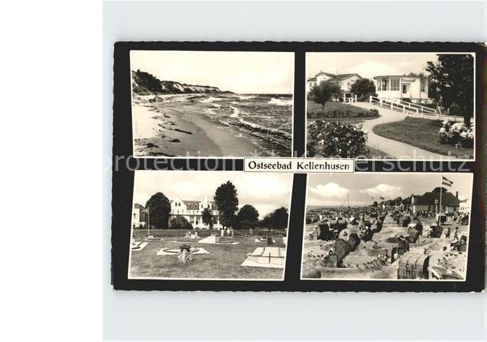 Kellenhusen Ostseebad Strandpartien Karussell Minigolfplatz