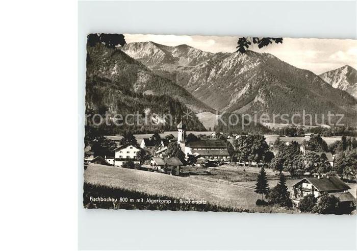Fischbachau mit Jaegerkamp und Brecherspitz