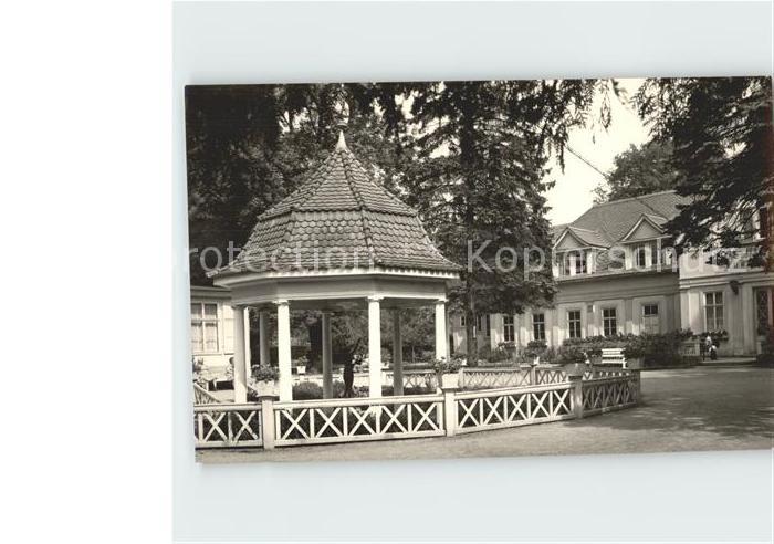 Bad Berka Goethebrunnen und Kurhaus
