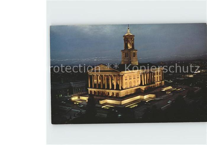 Nashville Tennessee State Capitol at Night