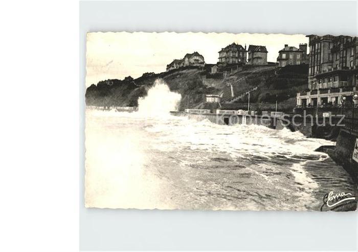 Granville Manche Effets de vagues