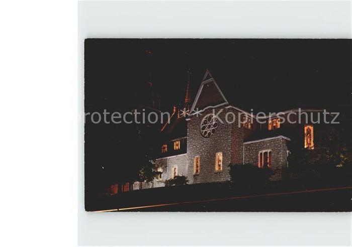 Midland Ontario Martyrs Shrine The Curch by night