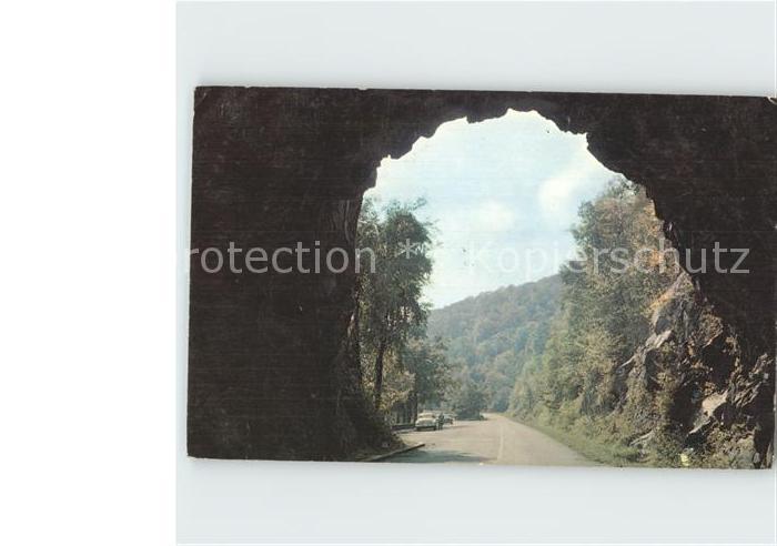 Luray Virginia Marys Rock inside of tunnel on Skyline Drive