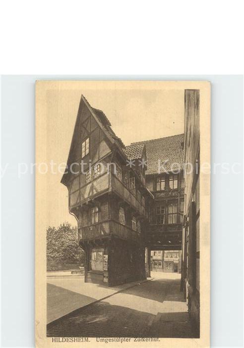 HILDESHEIM  CITY Umgestuelpter Zuckerhut