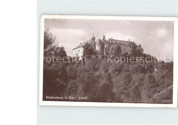 Blankenburg Harz Schloss