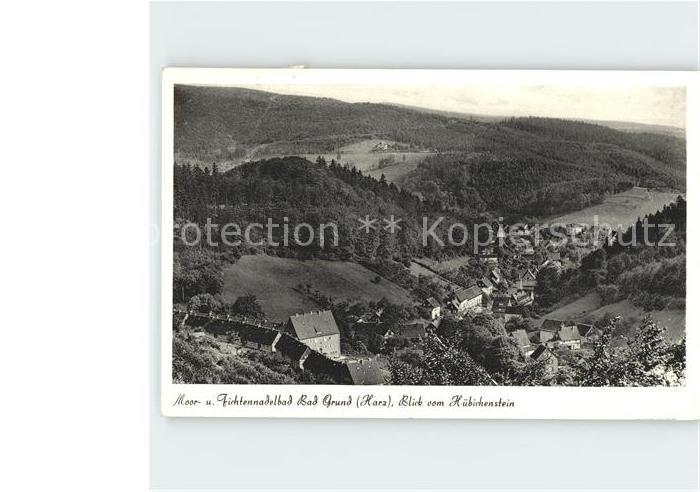 Bad Grund Blick vom Hibichenstein