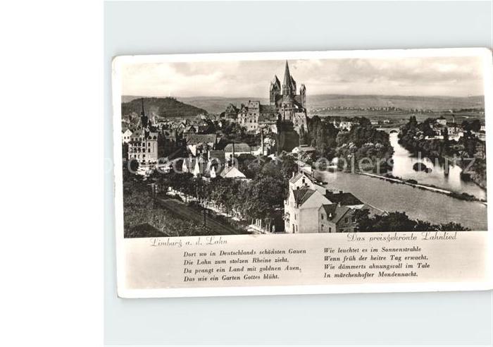 Limburg Lahn Stadtblick Dom Lahnlied