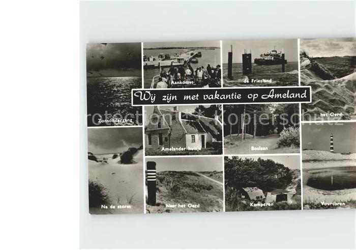 Ameland Zonsondergang Aankomst de Friesland Amelander huisje Boslaan het Oerd Na