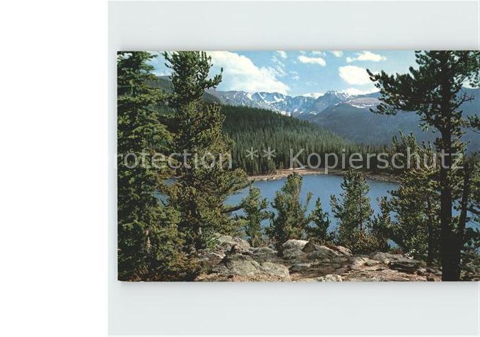 Denver Colorado Mt Evans and Echo Lake