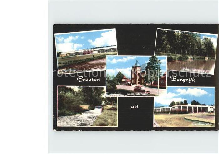 Bergeijk De Ploeg Gemeentehuis Burg Lindersvijve Het Schut Kleuterschool