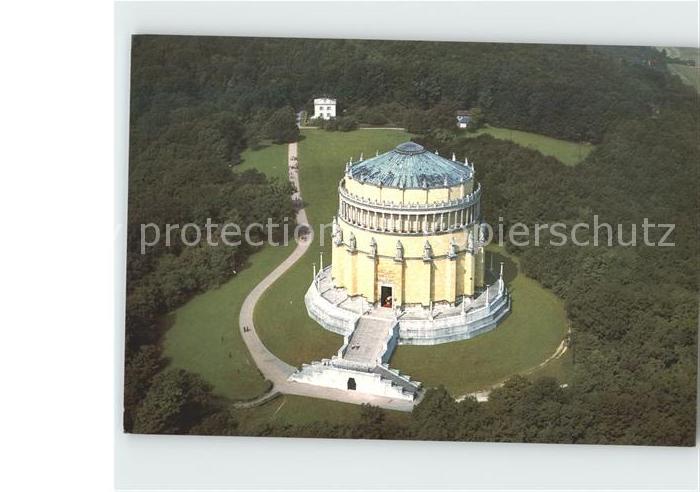 Kelheim Fliegeraufnahme Befreiungshalle