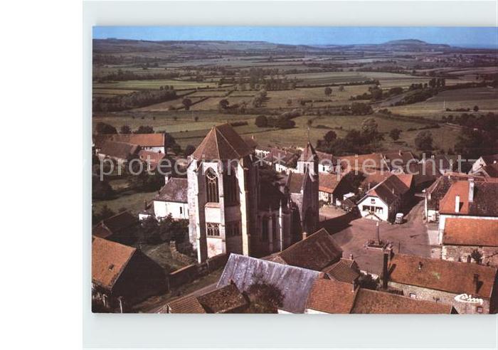 Saint-Thibault Cote-d Or Vue aerienne de l'eglise Notre Dame