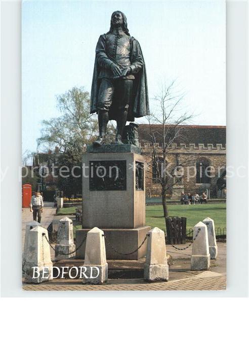 Bedford Bedfordshire John Bunyan Statue
