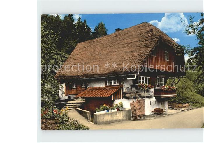 Harmersbach Schwarzwaelder Bauernhaus im Harmersbachtal