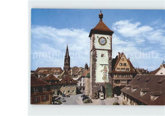 Freiburg Breisgau Schwabentor Muenster