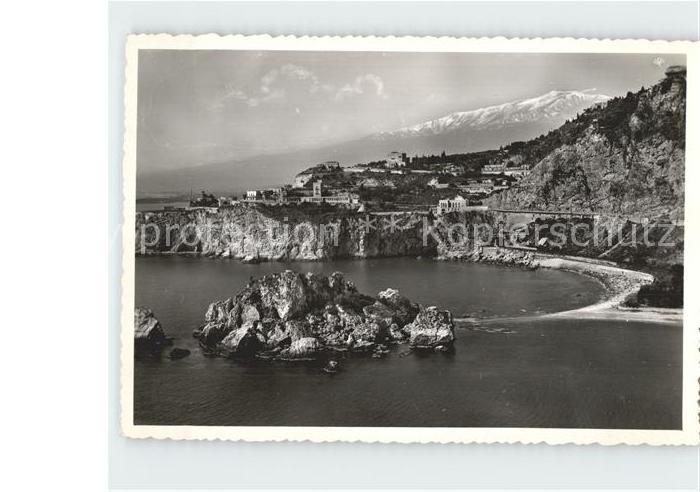 Taormina Sizilien Cape Taormina Isola Bella
