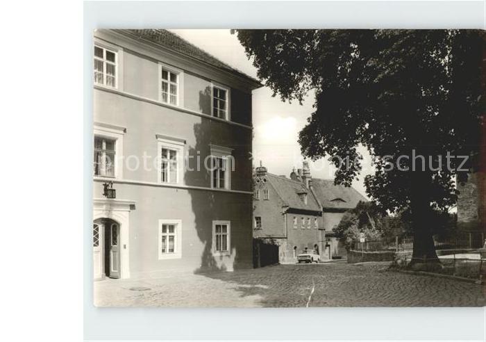 Bautzen Sachsen Hof der Ortenburg mit Hofrichterhaus