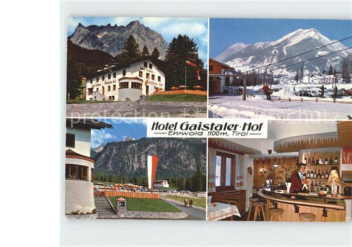 Ehrwald Tirol Hotel Gaistaler Hof Terrasse Bar Skilift