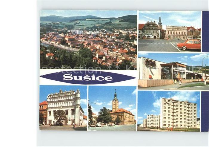 Susice panorama Znama je i tovarna Solo ktera je nejvetsim a nejmodernejsim drev