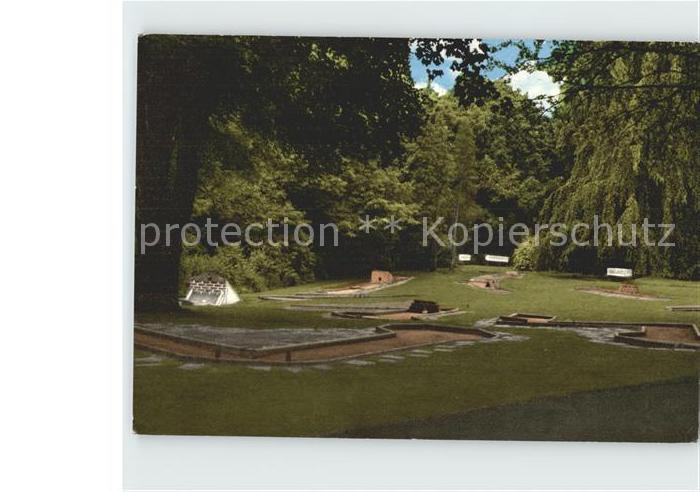 Leichlingen Rheinland 
Klinik Roderbirken Minigolf Platz